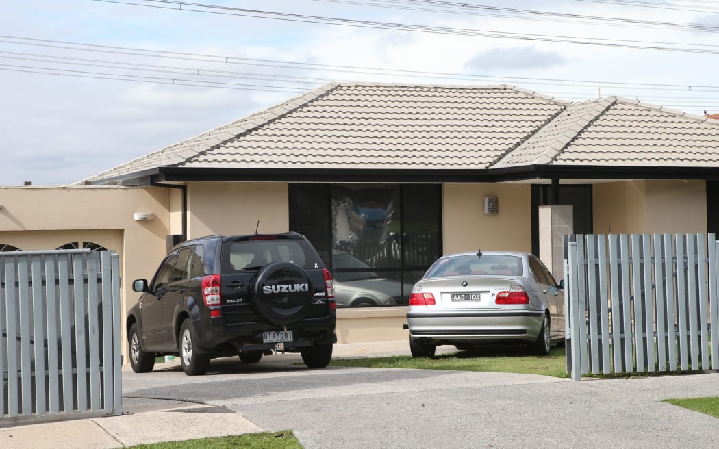 One of the houses in Melbourne's eastern suburbs raided by police on 18 April over an alleged plot to target Anzac Day commemorations.