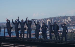 Tourists in Sydney as the trans-Tasman travel bubble gets going.