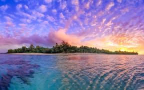 Locals only - island environments like this popular swimming spot on Rarotonga are becoming lush with life and colour thanks to the tourism shutdown.