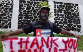 Demonstration in West Papua