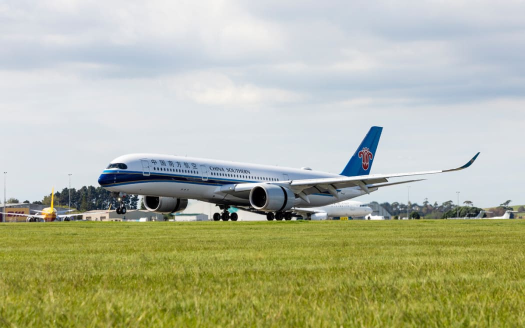 China Southern Airlines flight from Guangzhou.