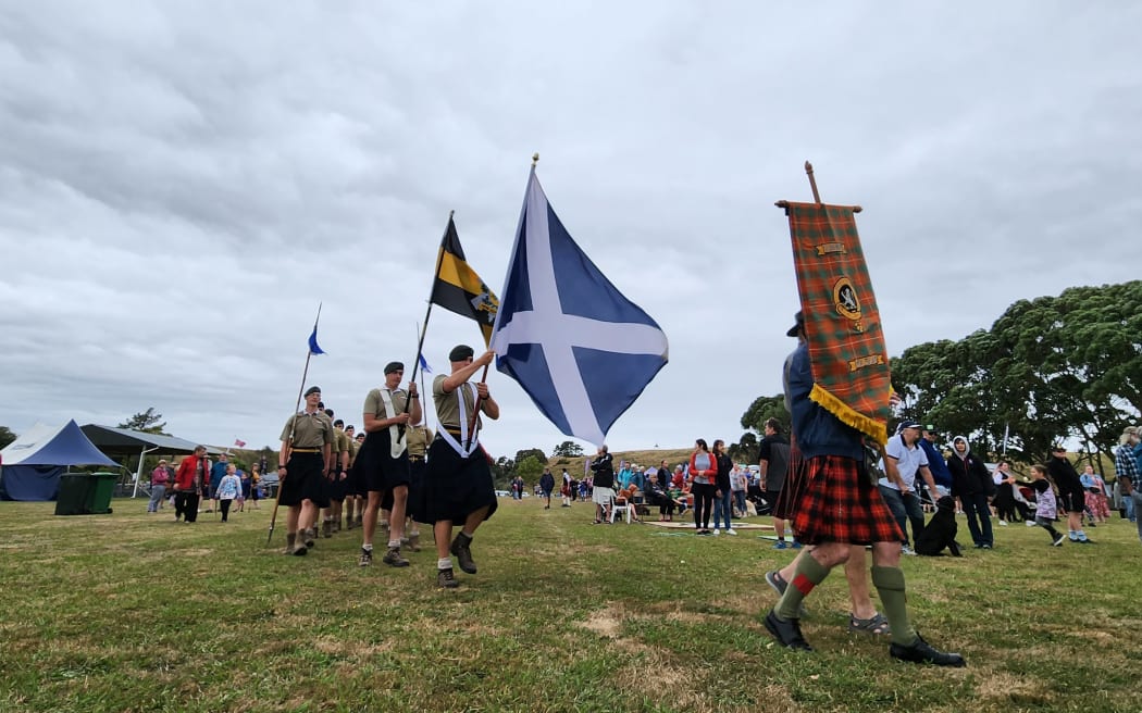 The clan march features every year