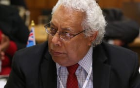 The Speaker of Solomon Islands' National Parliament, Hon. Ajilon Jasper Nasiu.