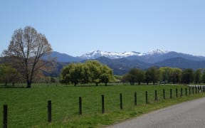 A Tasman District farm beneath the Arthur Ranges