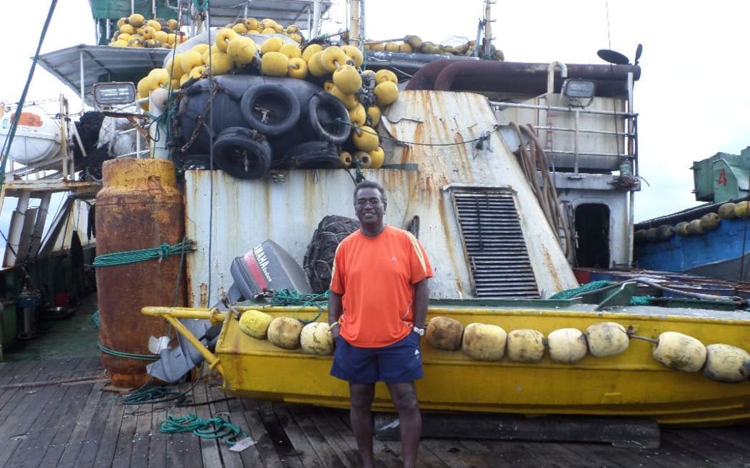 Dr Transform Aqorau spent three weeks on a fishing trip of the FV Lojet purse seiner in 2015.