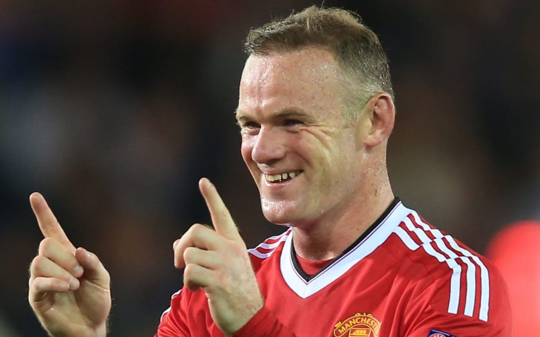 Manchester United striker Wayne Rooney.