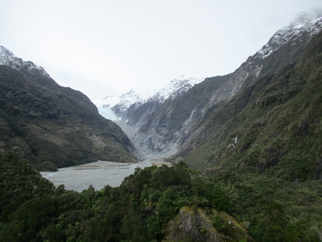 Franz Josef glacier.