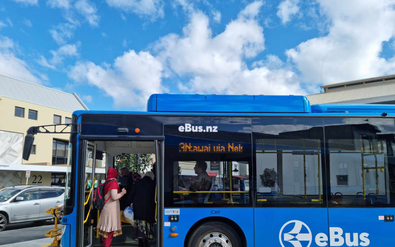 New fleet of electric buses hits the road in Nelson and Tasman | RNZ