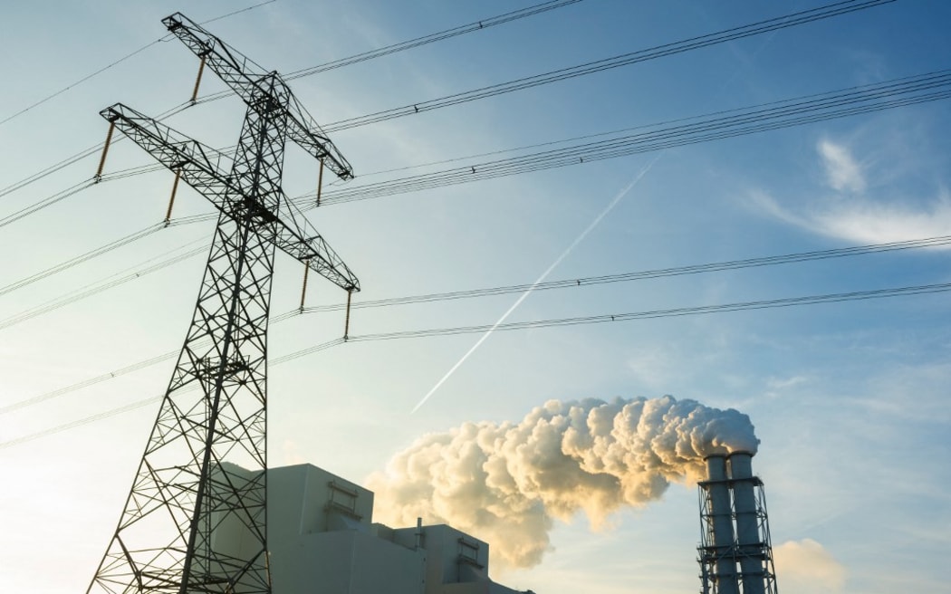 Coal fired power station, Eemshaven harbour area, Groningen, Netherlands
