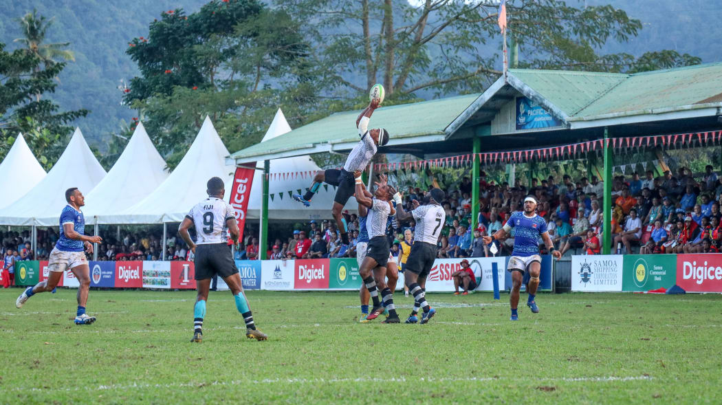 The rugby sevens competition at the Pacific Games was moved to the Marist Saint Josephs Stadium.