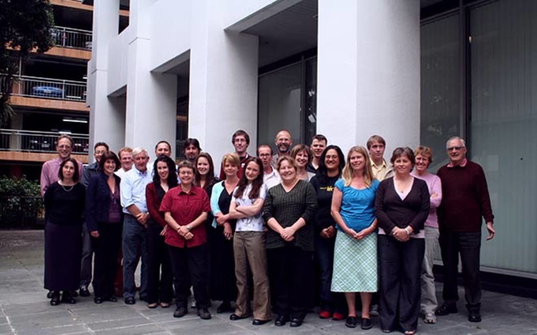 The Te Ara team, February 2007