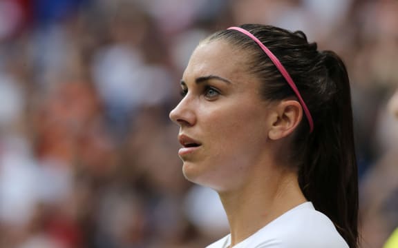 USA football player Alex Morgan.