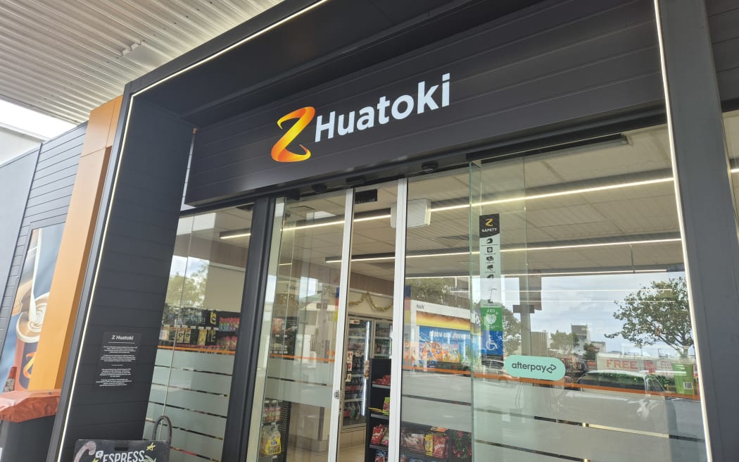 The newly named Z Huatoki in Ngāmotu