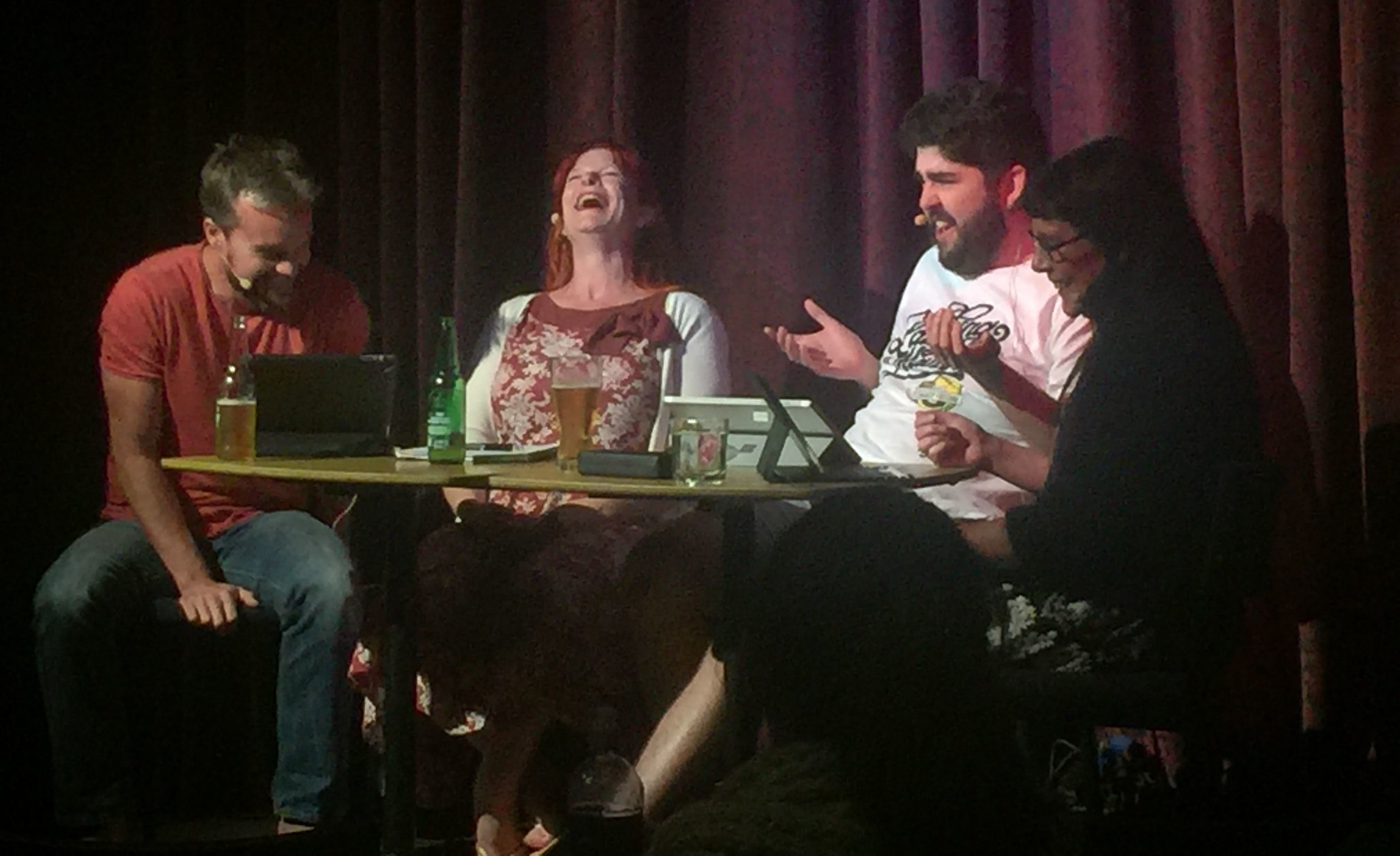 Nick Rado, Penny Ashton, Rhys Mathewson and Michele A’Court