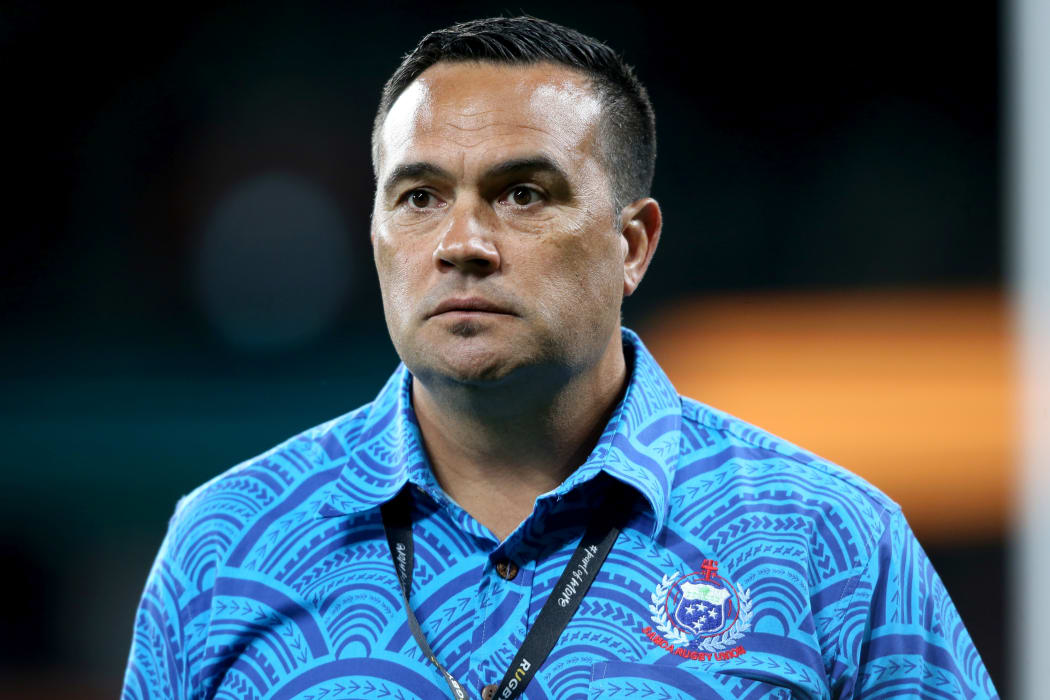 Manu Samoa coach Steve Jackson.