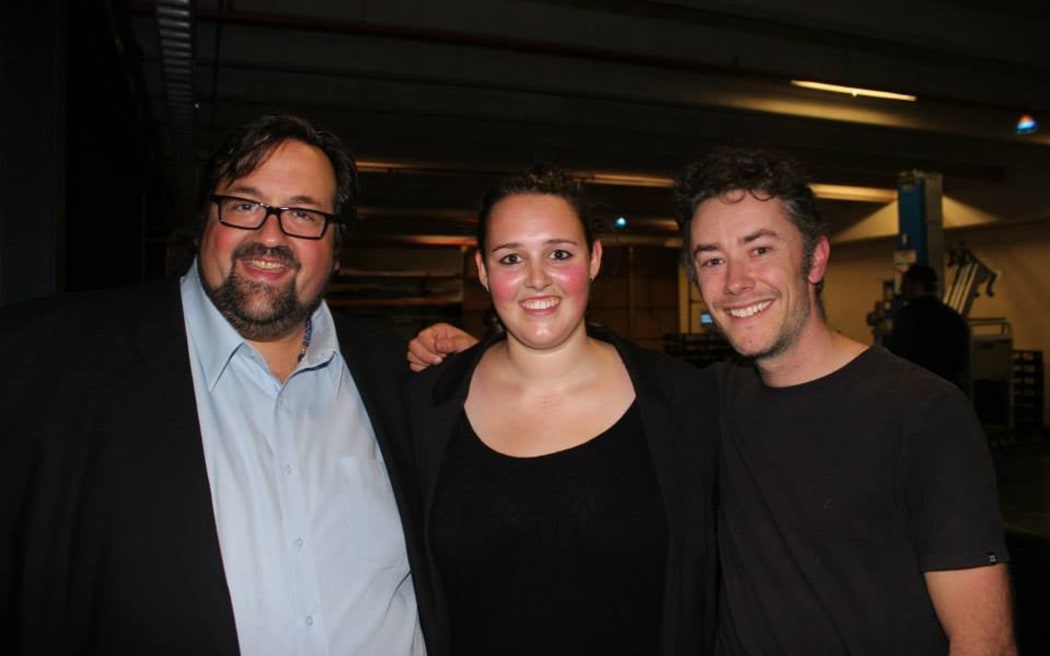 Jazz organist Joey DeFrancesco with drummer Lauren Ellis and bass player Nick Tipping
