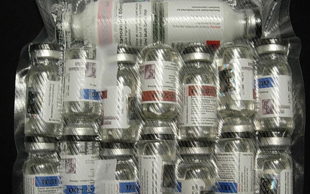 Capsules of various anabolic steroids collected during a drug-bust by the US Drug Enforcement Administration.