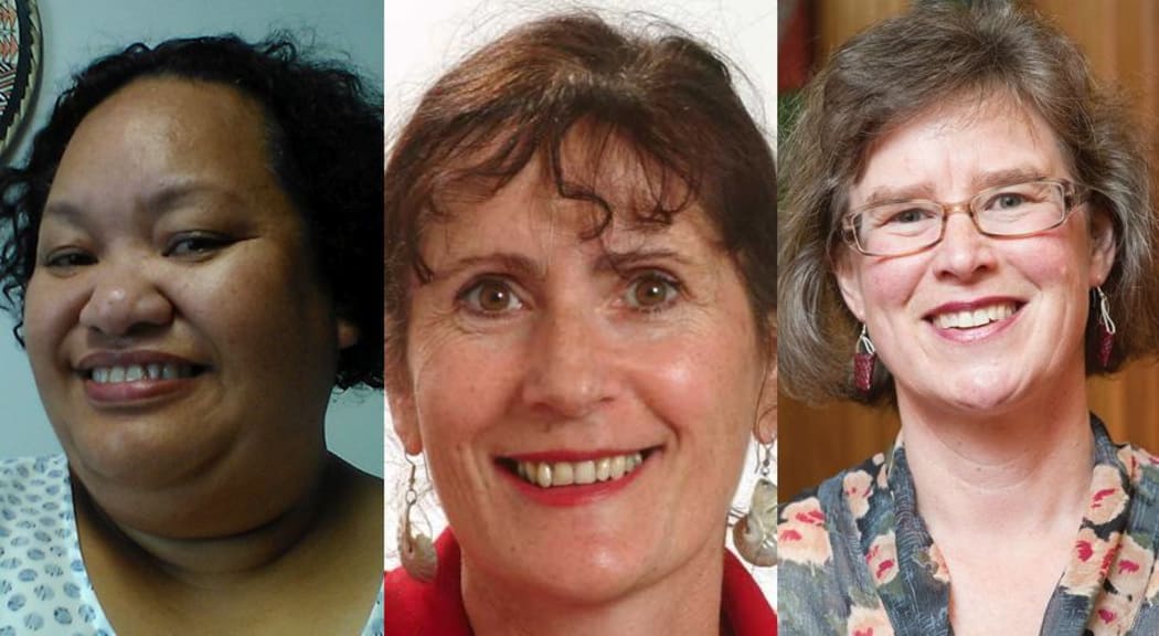 Fuapepe Rimoni, Ali Glasgow, and Robin Averill - authors of Pacific educators speak: Valuing our values