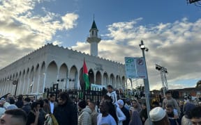 Lakemba Mosque received a comment that referenced the Christchurch massacre. (ABC News: Amal Wehbe)