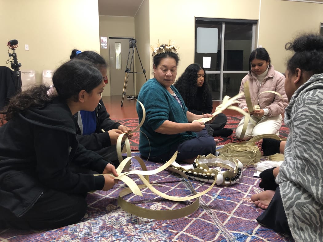 Te Kaneati workshop co-curated by Banaban Christian Fellowship Supported Hub and Yuki Kihara