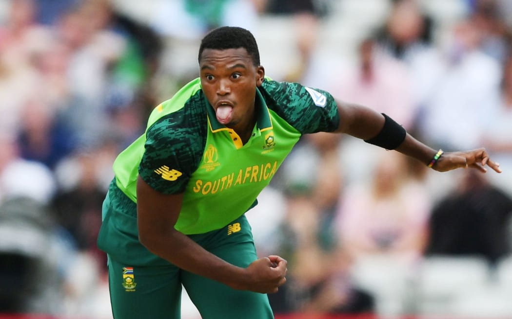 South African bowler Lungi Ngidi.