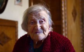 Emma Morano, in her home in northern Italy last year.
