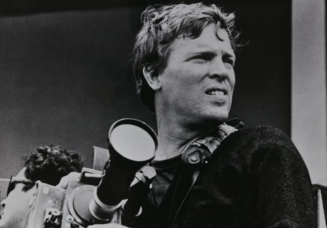 D.A. Pennebaker in England in 1965 shooting the film that would become Dont Look Back.