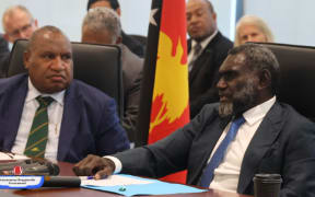 PNG Prime Minister James Marape and Bougainville President Ishmael Toroama at the Joint Supervisory Body meeting in Port Moresby this week. December 2025