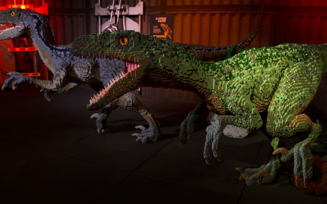 Tākina Wellington Convention and Exhibition Centre has opened with a LEGO Jurassic World Exhibition