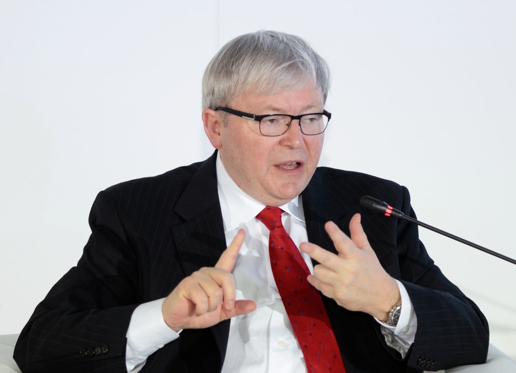 Kevin Michael Rudd, President, Asia Society Policy Institute (ASPI); Prime Minister of Australia (20072010, 2013).