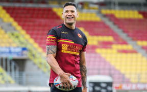 Israel Folau of Catalans Dragons.