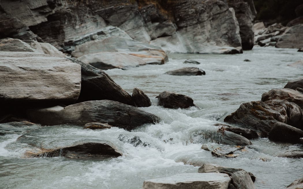 The Shotover River near Queenstown.