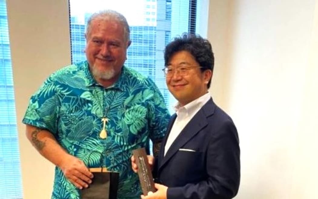 French Polynesia's President Moetai Brotherson held several side meetings while in Japan at PALM
