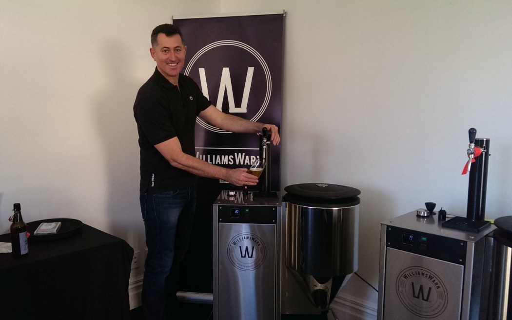 Ian Williams of WilliamsWarn Personal Brewery.