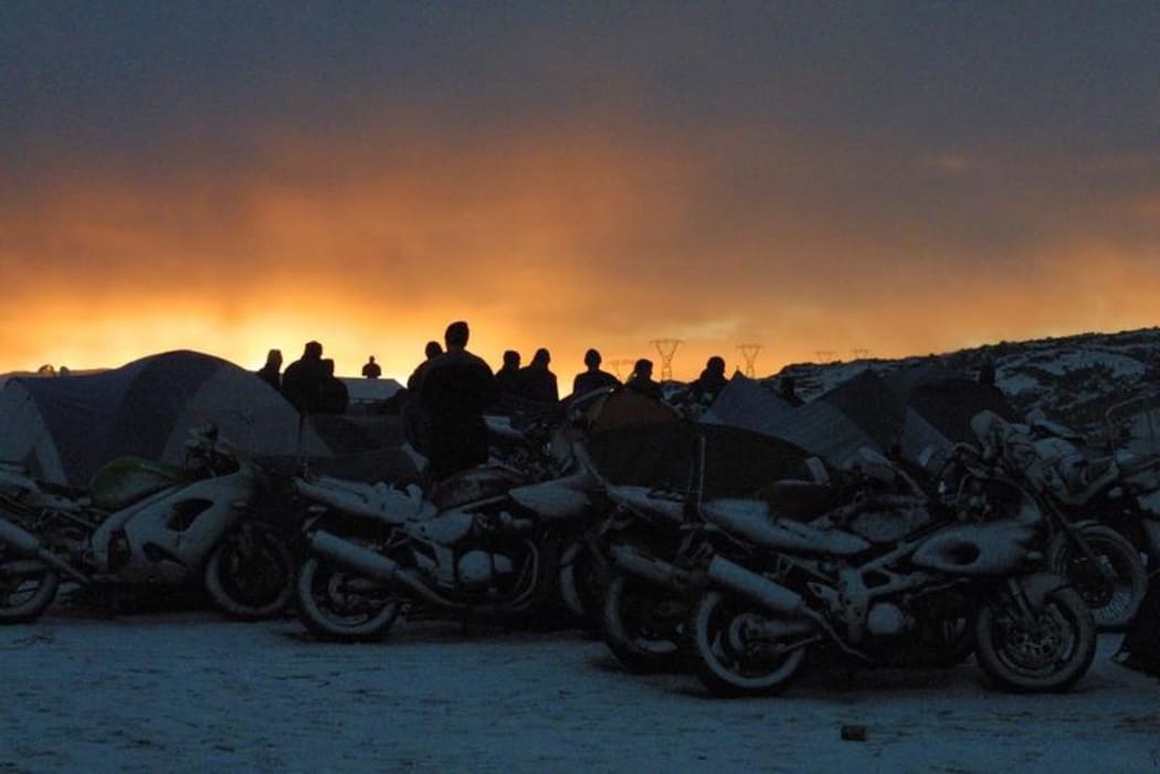 The Brass Monkey Motorbike Rally in Central Otago