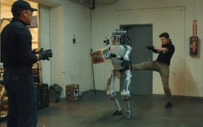 Corridor Digital provided the video clips which used computer-generated imagery (CGI) for Associate Professor Christoph Bartneck and PhD student Merel Keijers’ research into robot abuse.