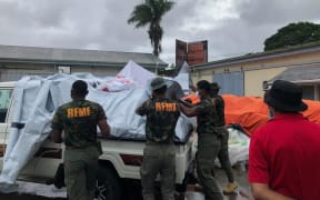 Food rations continue to be delivered to the containment areas.