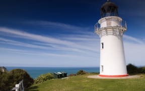 East Cape Lighthouse, northeast of Gisborne.