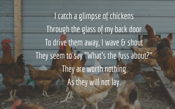 Valerie Packman's winning poem