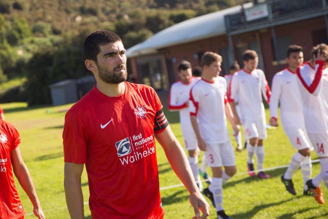 Allan Llunes, captain, Waiheke United