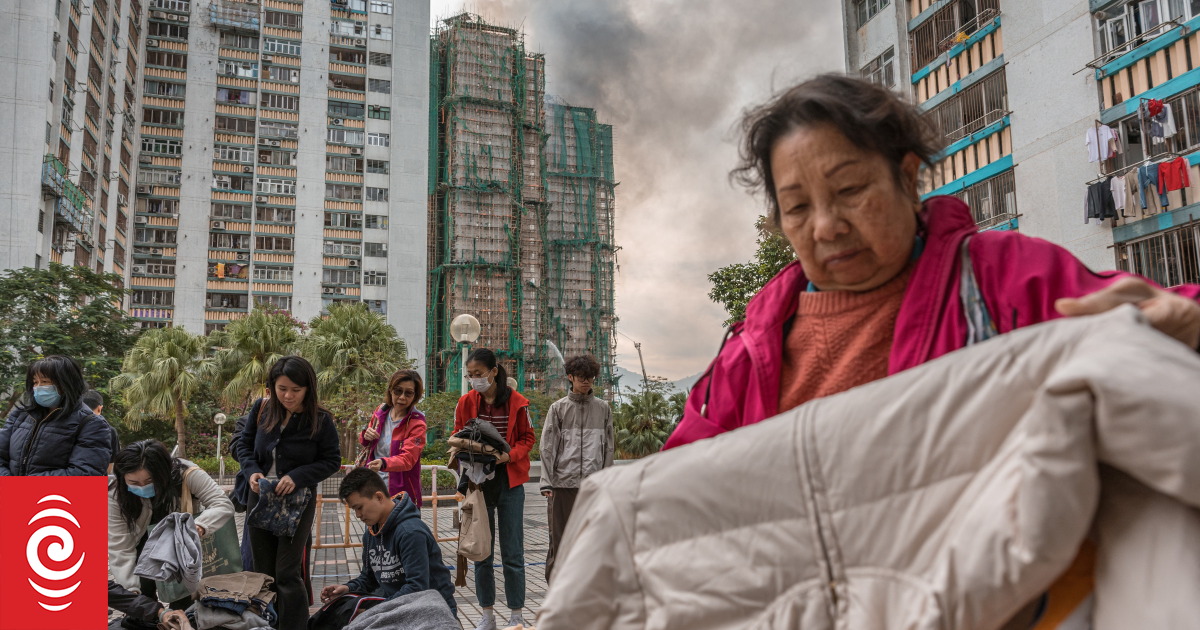 Hong Kong high-rise fire: Similar renovations at Kiwi's apartment building