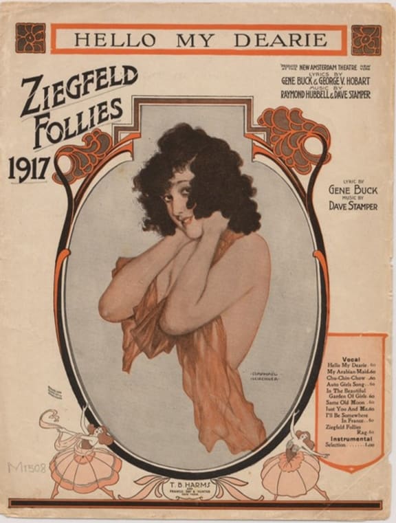 Hello My Dearie (Stamper/Buck) T.B. Harms & Francis, Day & Hunter, New York, NY, 1917.