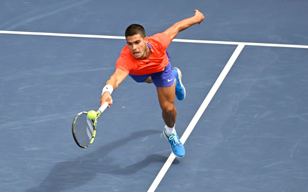 Spanish tennis player Carlos Alcaraz.