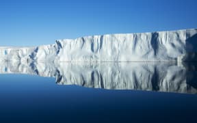 Ice cliff near Mawson.