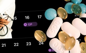 Composite of calendar dates and GP and medicines.