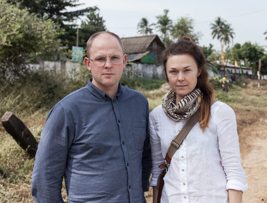 Moa Kärnstrand and Tobias Andersson Åkerblom talked to factory workers in Myanmar who made clothes for H&M.