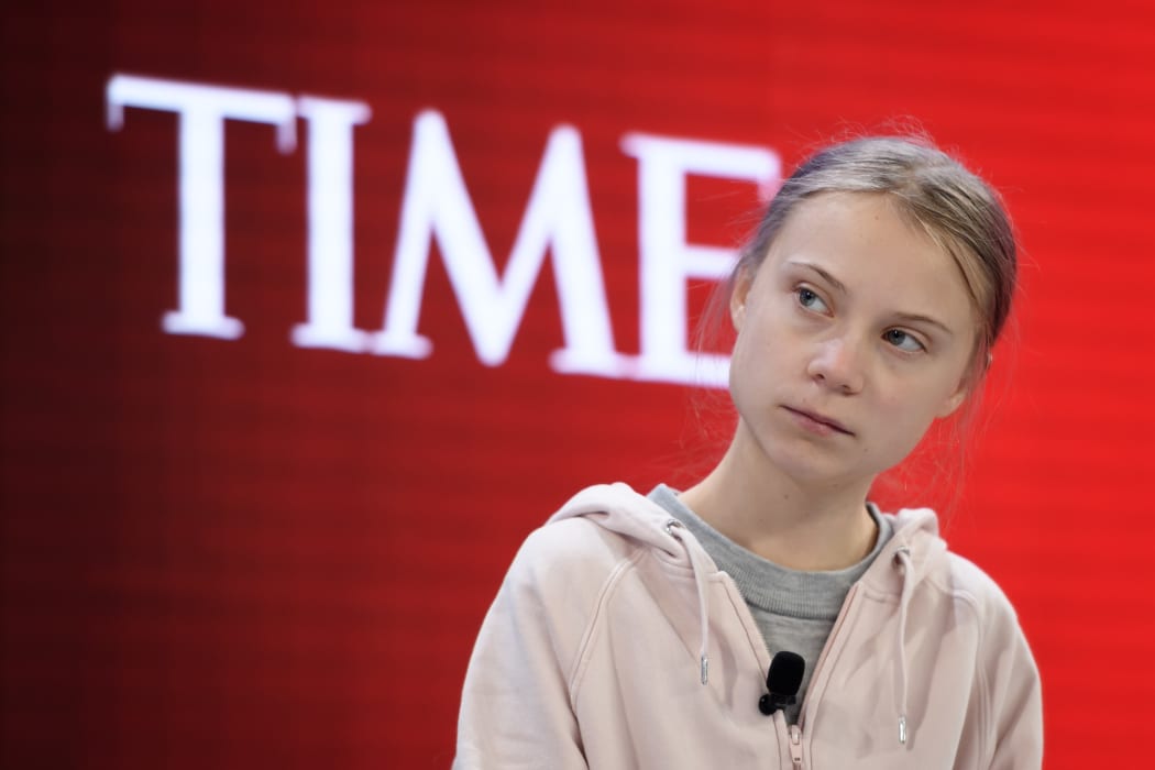Swedish climate activist Greta Thunberg attends a session at the Congress center during the World Economic Forum (WEF) annual meeting in Davos, on January 21, 2020.