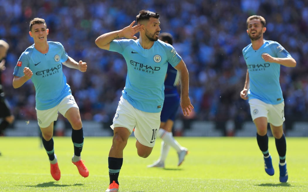 Sergio Aguero of Manchester City
