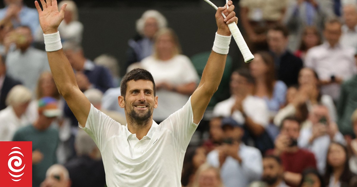 Djokovic and Alcarez set up dream Wimbledon final | RNZ News