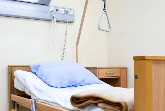 hospital bed